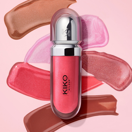 KIKO Milano 3D Hydra Lipgloss zmiękczający błyszczyk do ust z efektem 3D 33 Pearly Watermelon 6.5ml