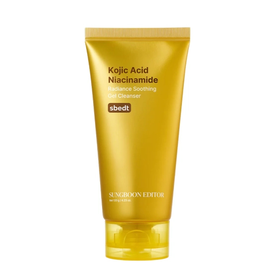 Sungboon Editor Kojic Acid Niacin Radiance Soothing Gel Cleanser - Rozjaśniający żel do mycia twarzy z kwasem kojowym i niacynamidem 120g