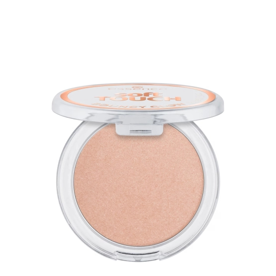 essence soft TOUCH BOUNCY GLOW 20 glazed dew Rozświetlacz do twarzy 4 g