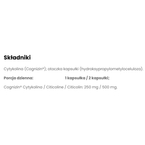 Doctor Life CDP Choline Cognizin Citicoline 500mg suplement diety 60 kapsułek