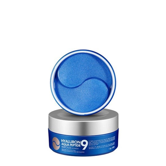 Medi-Peel Hyaluron Aqua Peptide Ampoule Eye Patch Nawilżające Płatki pod Oczy z Peptydami 60 szt.
