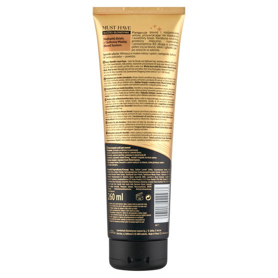 Joanna Blond System qultowy szampon do włosów blond i rozjaśnionych 260ml