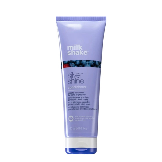 Milk Shake Silver Shine Conditioner - Odżywka do włosów blond niwelująca żółte odcienie 250 ml
