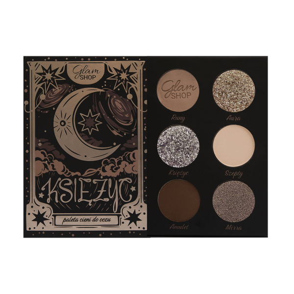 Glam Shop GlamBOX - Paleta cieni do powiek Księżyc 9g