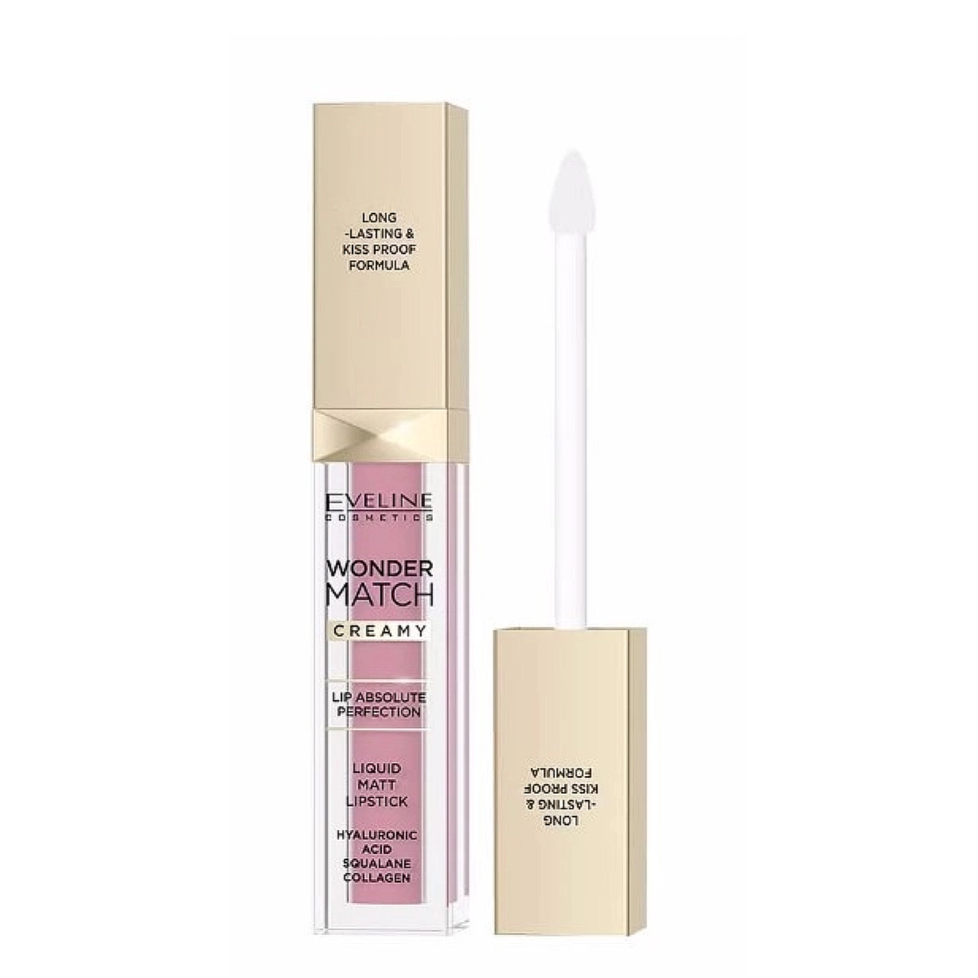 Eveline Cosmetics Wonder Match Matowa pomadka w płynie 04A