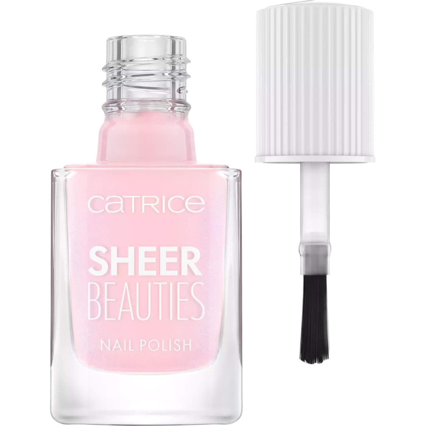 Catrice Sheer Beauties Strengthening Nail Polish - Wzmacniający lakier do paznokci 040 Fluffy Cotton Candy