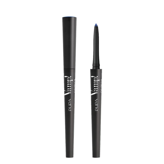 Pupa Milano VAMP! Eye Pencil 2 in 1 Pencil Eyeliner and Kajal - Wodoodporna kredka do oczu 2 w 1: eyeliner i kajal Seductive Sapphire 0,35 g