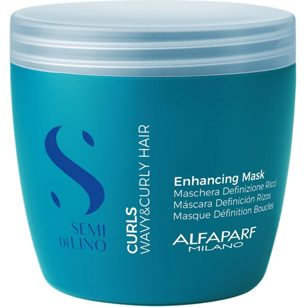 Alfaparf Semi Di Lino Curls wzmacniająca maska do włosów kręconych 500ml