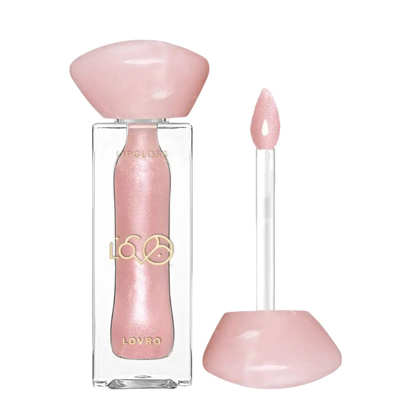 LOVRO Bloomlight Lipgloss - Błyszczyk optycznie powiększający usta z efektem chłodzenia 03 Pearl Whisper 5,5g