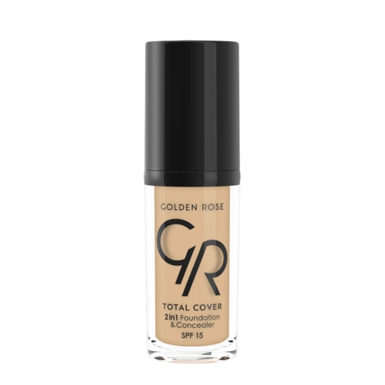 Golden Rose Total Cover 2 in 1 Foundation & Concealer - Kryjący podkład i korektor 2 w 1 - 11
