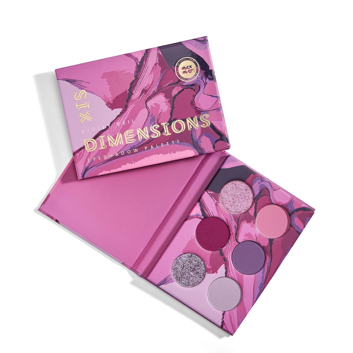 Mexmo Six Dimensions Violet Veil Paleta 6 cieni do powiek