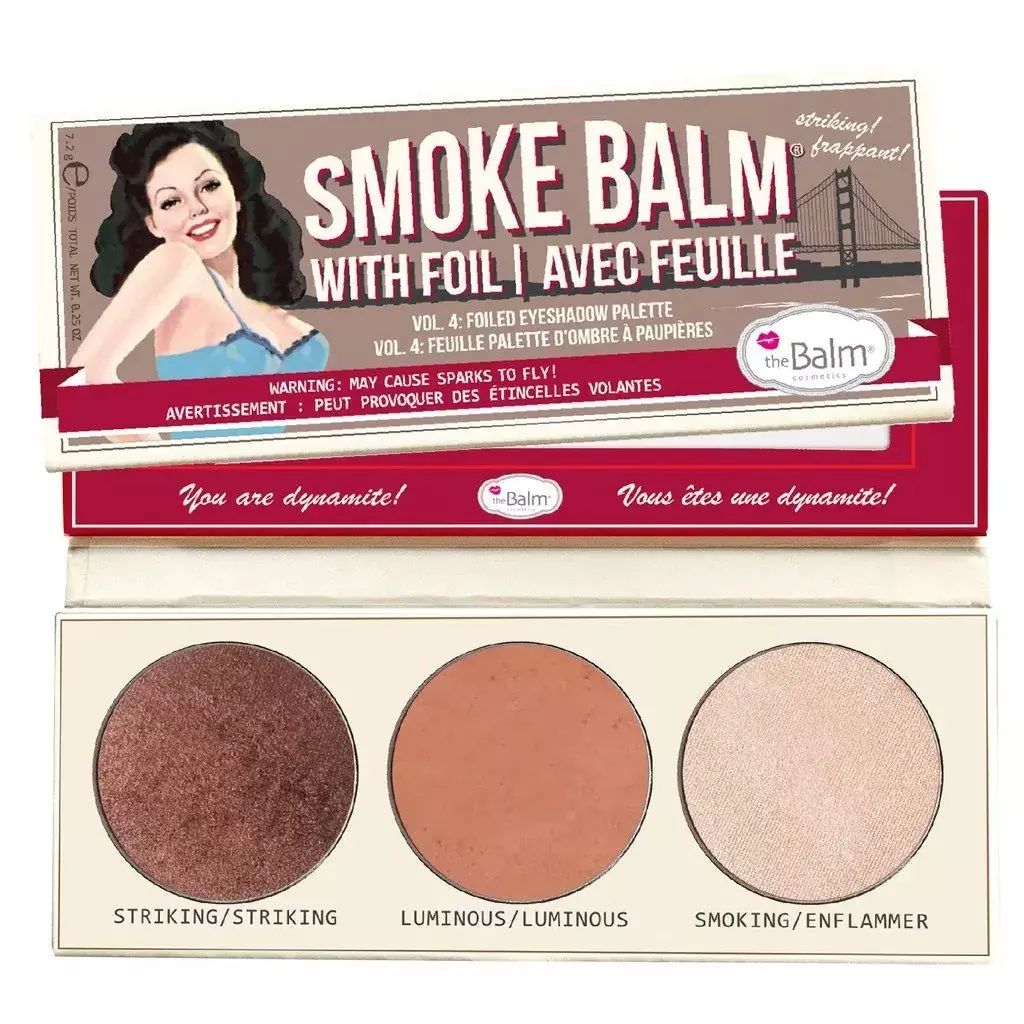 theBalm SMOKE 4 Paletka 3 cieni