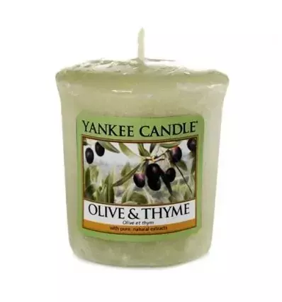 Yankee Candle świeca SAMPLER Olive & Thyme