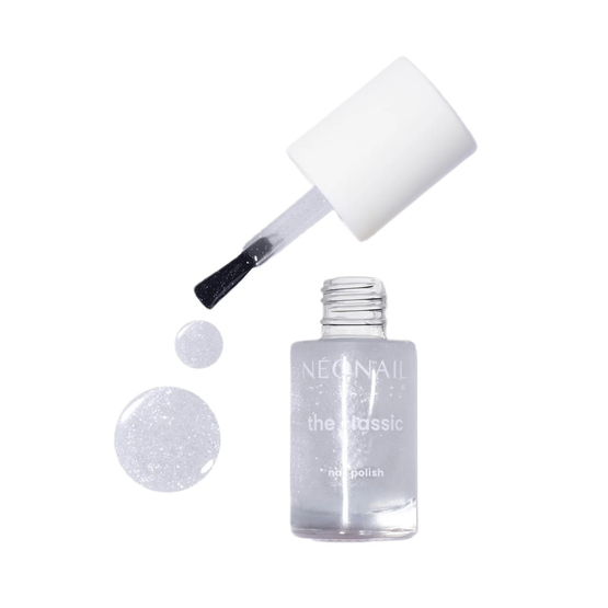 NeoNail The Classic Nail Polish lakier klasyczny do paznokci Luminous Glow Silver 7.2ml