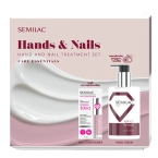 Semilac Hands & Nails Care Essentials - Zestaw do pielęgnacji dłoni i paznokci 