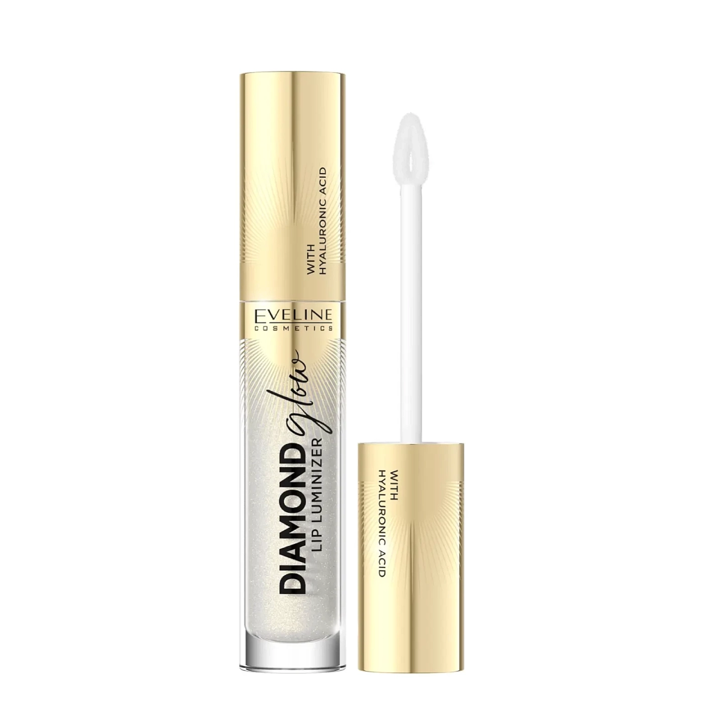 Eveline Cosmetics Diamond Glow Lip Luminizer Błyszczyk z kwasem hialuronowym nr 07