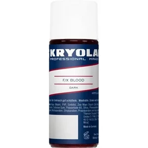 Kryolan 4150 F/X Blood Uniwersalna, zastygająca na skórze sztuczna krew 50ml DARK