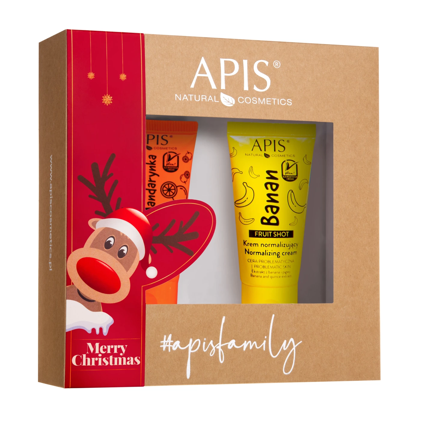 Apis Zestaw Fruit Shot Mandarynka + Banan