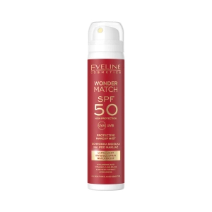 Eveline Cosmetics Wonder Match Ultralekka mgiełka ochronna SPF 50 do twarzy 75ml