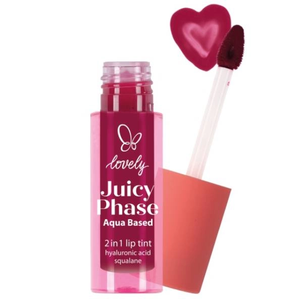 Lovely Juicy Phase Aqua Based 2 in 1 Lip Stain tint do ust 04 4g