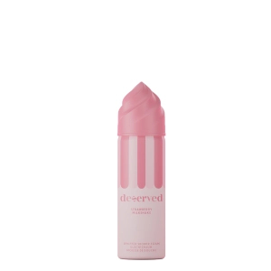 DESERVED Whipped Shower Foam Strawberry Milkshake - pianka pod prysznic Truskawkowy shake 100 ml