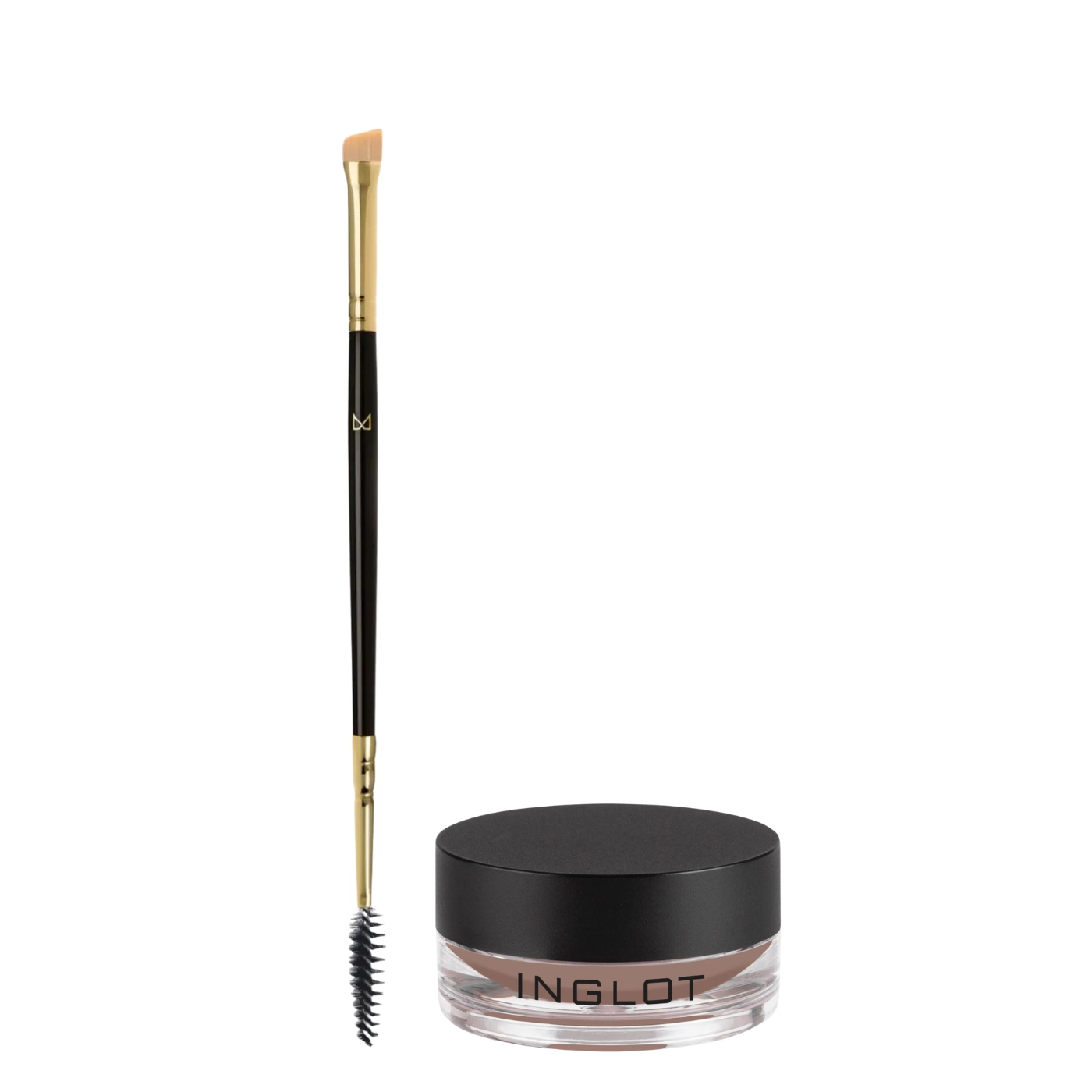 M Brush x Inglot Zestaw do makijażu brwi - Pędzel i konturówka nr 11