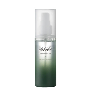 Haruharu Wonder Black Bamboo Mist Nawilżająca Mgiełka do Twarzy z Ekstraktem z Liści Bambusa 80ml