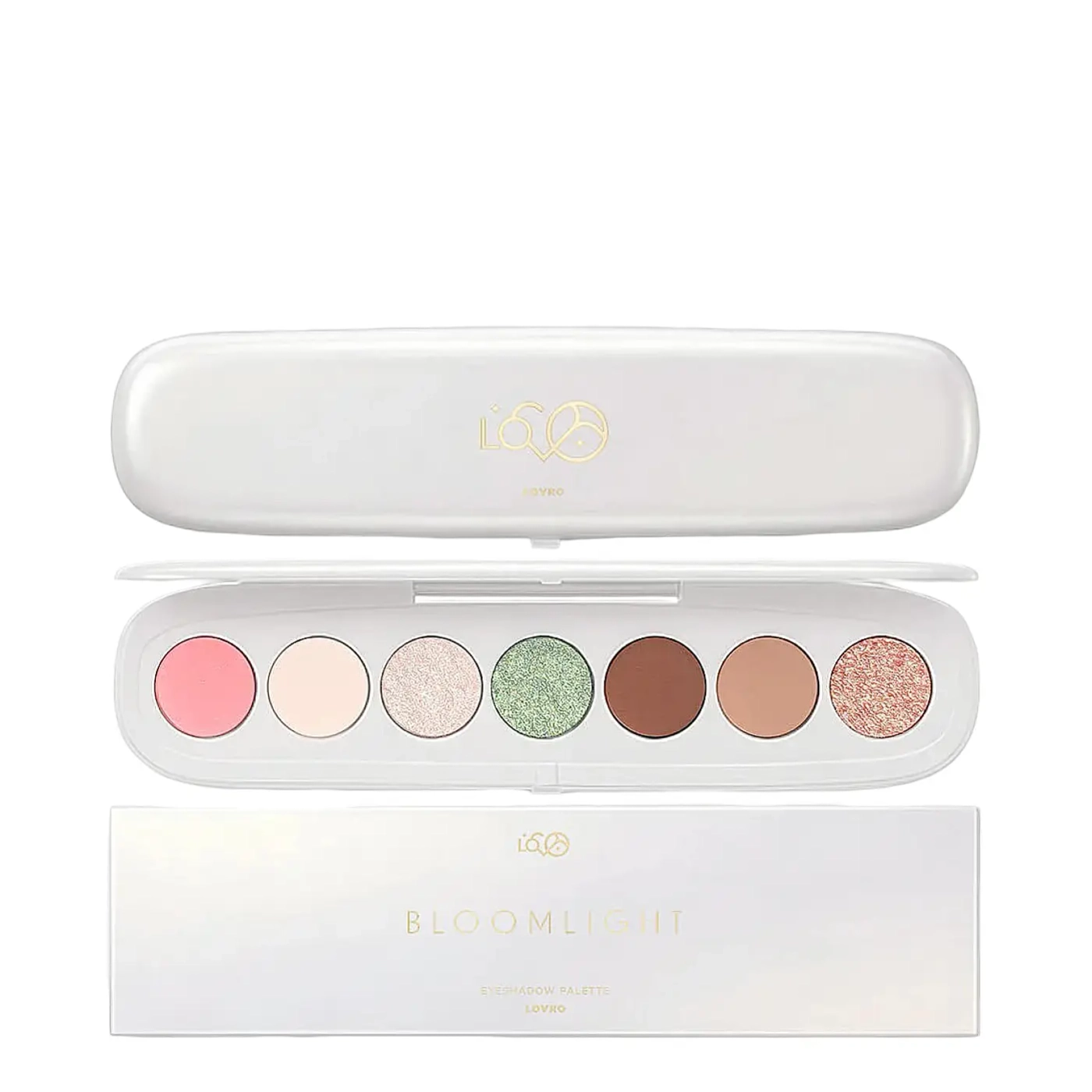 LOVRO Bloomlight Eyeshadow Palette - Paleta cieni do powiek 6,4g