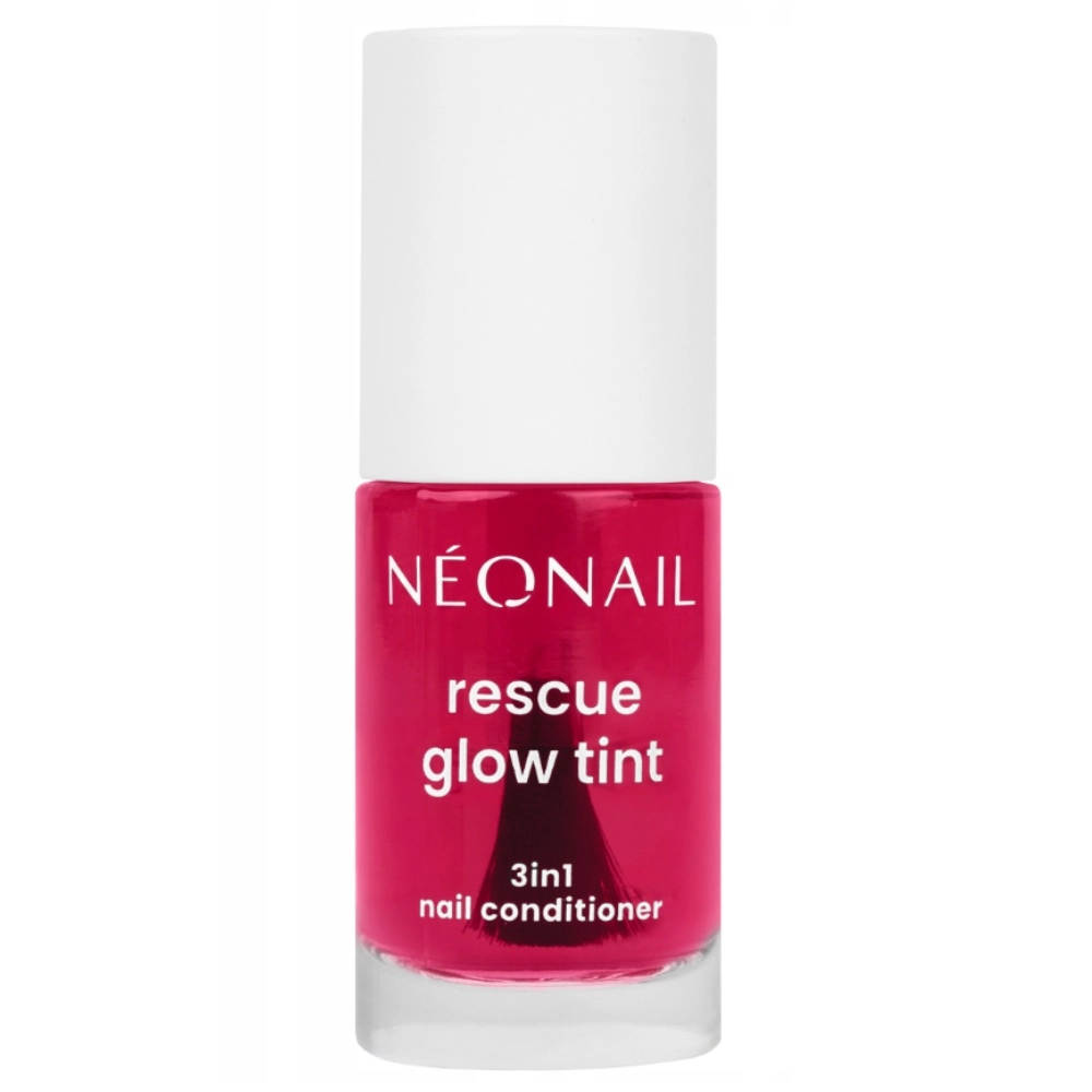 NeoNail Rescue Glow Tint regenerująca odżywka do paznokci Glazed Strawberry 7.2ml