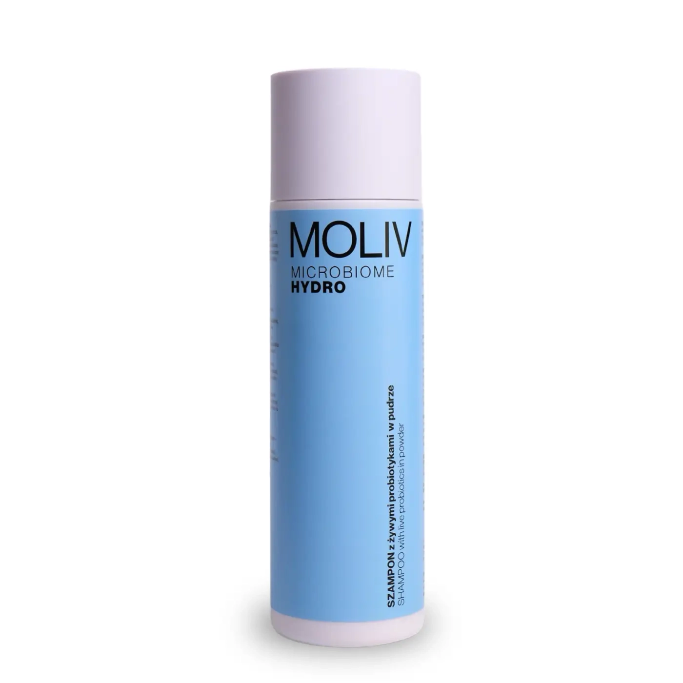 MOLIV MICROBIOME HYDRO Szampon z żywymi probiotykami w pudrze kojąco-nawilżający 120g