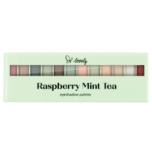 Lovely Raspberry Mint Tea Eyeshadow Palette paleta cieni do powiek 12g