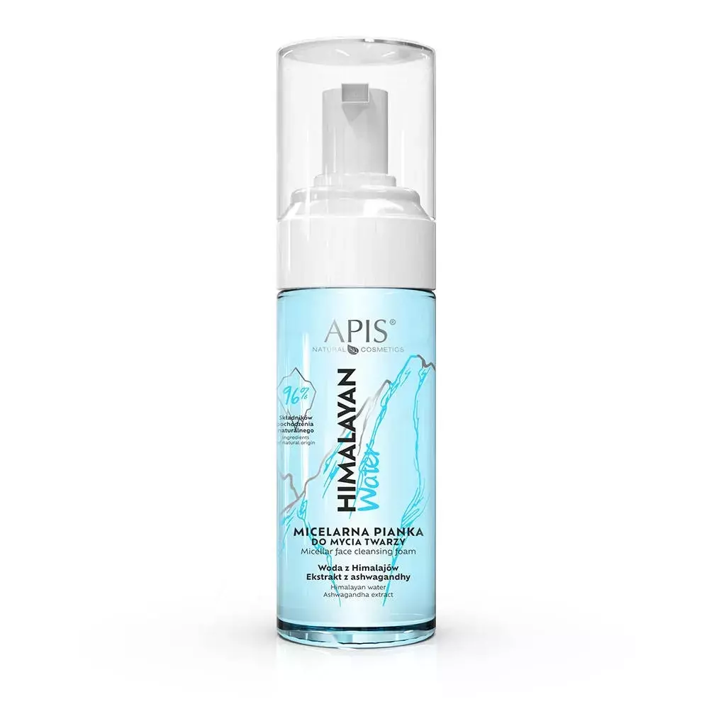 Apis Himalayan water,Micelarna pianka do mycia twarzy,150 ml