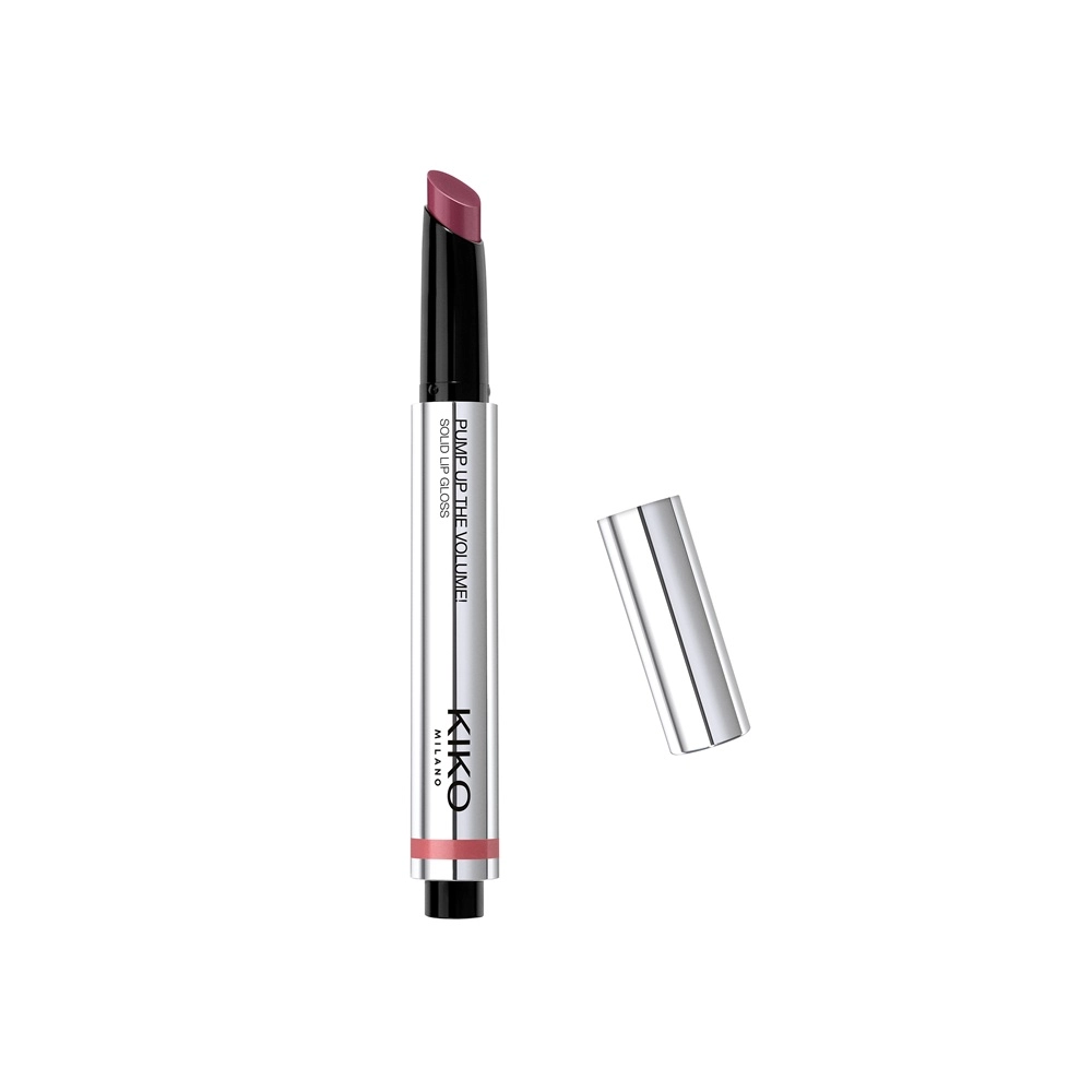 KIKO Milano Pump Up The Volume Solid Lip Gloss nawilżający błyszczyk do ust 04 Mauve Bouquet 2g