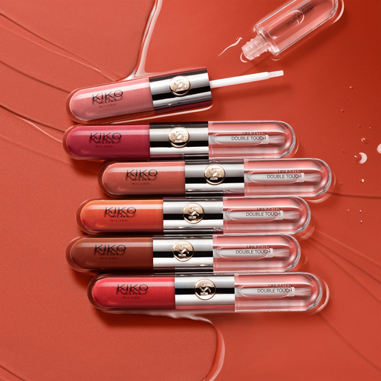 KIKO Milano Unlimited Double Touch dwuetapowa płynna pomadka do ust 104 Sangria 6ml