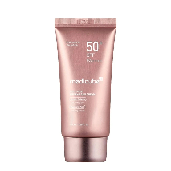 Medicube Collagen Firming Sun Cream 50+SPF PA++++ Ujędrniający krem przeciwsłonecznye z kolagenem 50ml