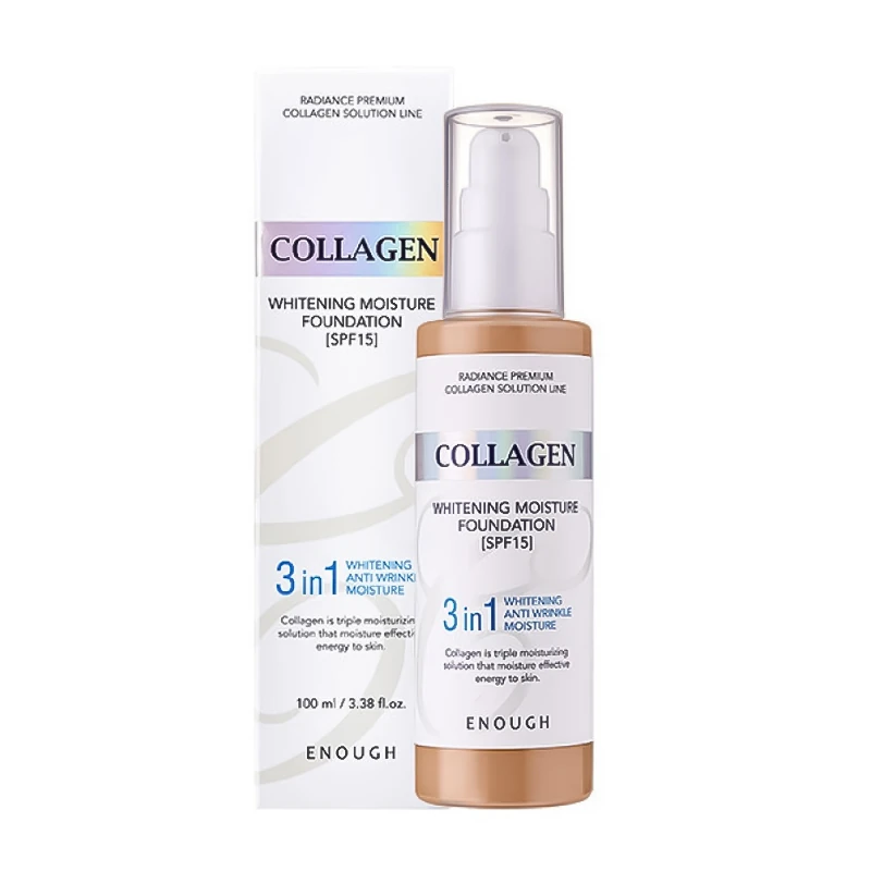 Enough COLLAGEN 3in1 Whitening Moisture Foundation - Podkład do twarzy z kolagenem nr. 23