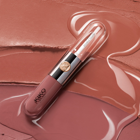 KIKO Milano Unlimited Double Touch dwuetapowa płynna pomadka do ust 119 Rhododendron Pink 6ml