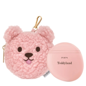 Pupa Milano Teddyland Krem do rąk z kosmetyczką - brelokiem - 001 Rice Milk and Sugar, 10 ml