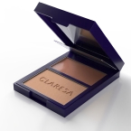 Claresa DUO PALETTE CREAMY & PRESSED - BRONZER, Kremowo-pudrowa paleta do konturowania - bronzer 02 Sun Tropez 9,5 g