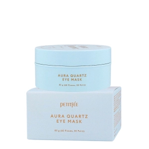 PETITFEE Aura Quartz Eye Mask Hydrogel Type - nawilżające hydrożelowe maski pod oczy 60szt
