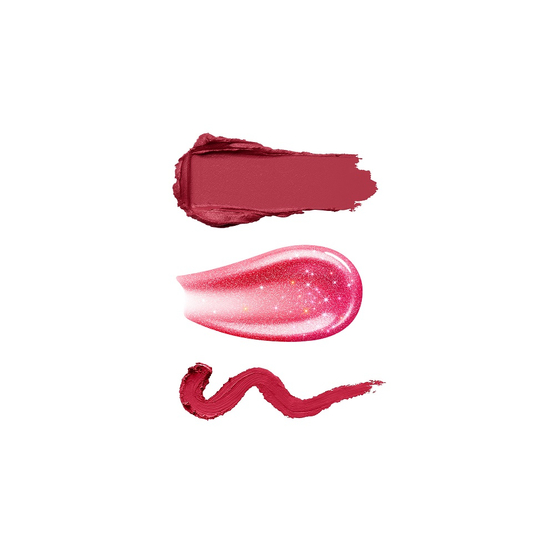 KIKO Milano Twist 'N Twinkle Holiday Mini Kiss Squad Lips Gift Set zestaw podarunkowy do makijażu ust 02