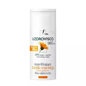 UZDROVISCO Fitoaktywny tonik - esencja bezwacikowy nawilżający i łagodzący 150ml
