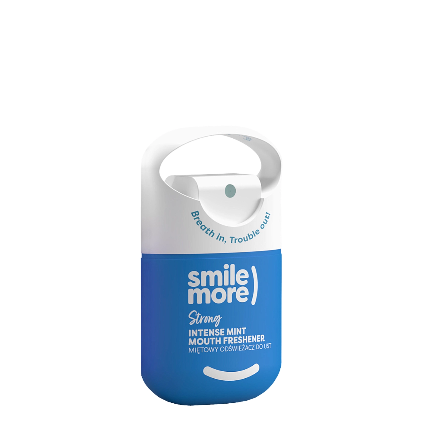 HISKIN SMILE MORE Miętowy odświeżacz do ust - Strong intense mint 30ml