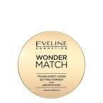 Eveline Cosmetics WONDER MATCH Puder utrwalający z ametystowym pyłkiem