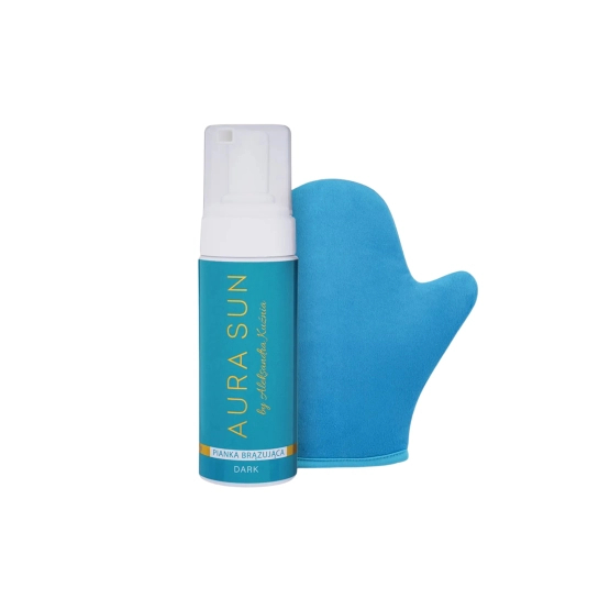 Aura Sun Pianka samoopalająca Dark ARBUZ 150ml + rękawica do aplikacji samoopalacza