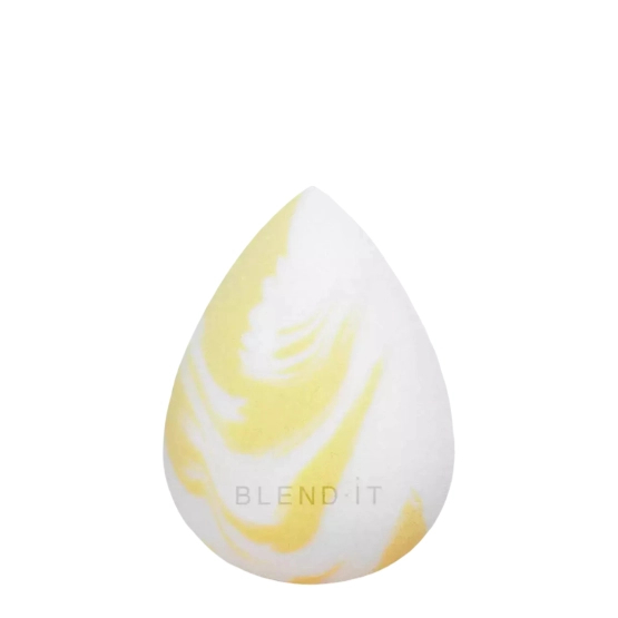 Resibo Self Love. BB Cream krem BB Sunny Beige + BLEND IT Sponge gąbka do makijażu MARBLE Juicy Yellow
