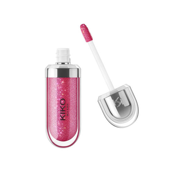 KIKO Milano 3D Hydra Lipgloss zmiękczający błyszczyk do ust z efektem 3D 10 Sparkling Strawberry 6.5ml