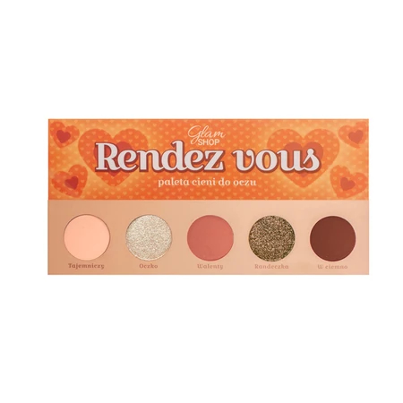 Glam Shop Paleta cieni do powiek RENDEZ VOUS 16g