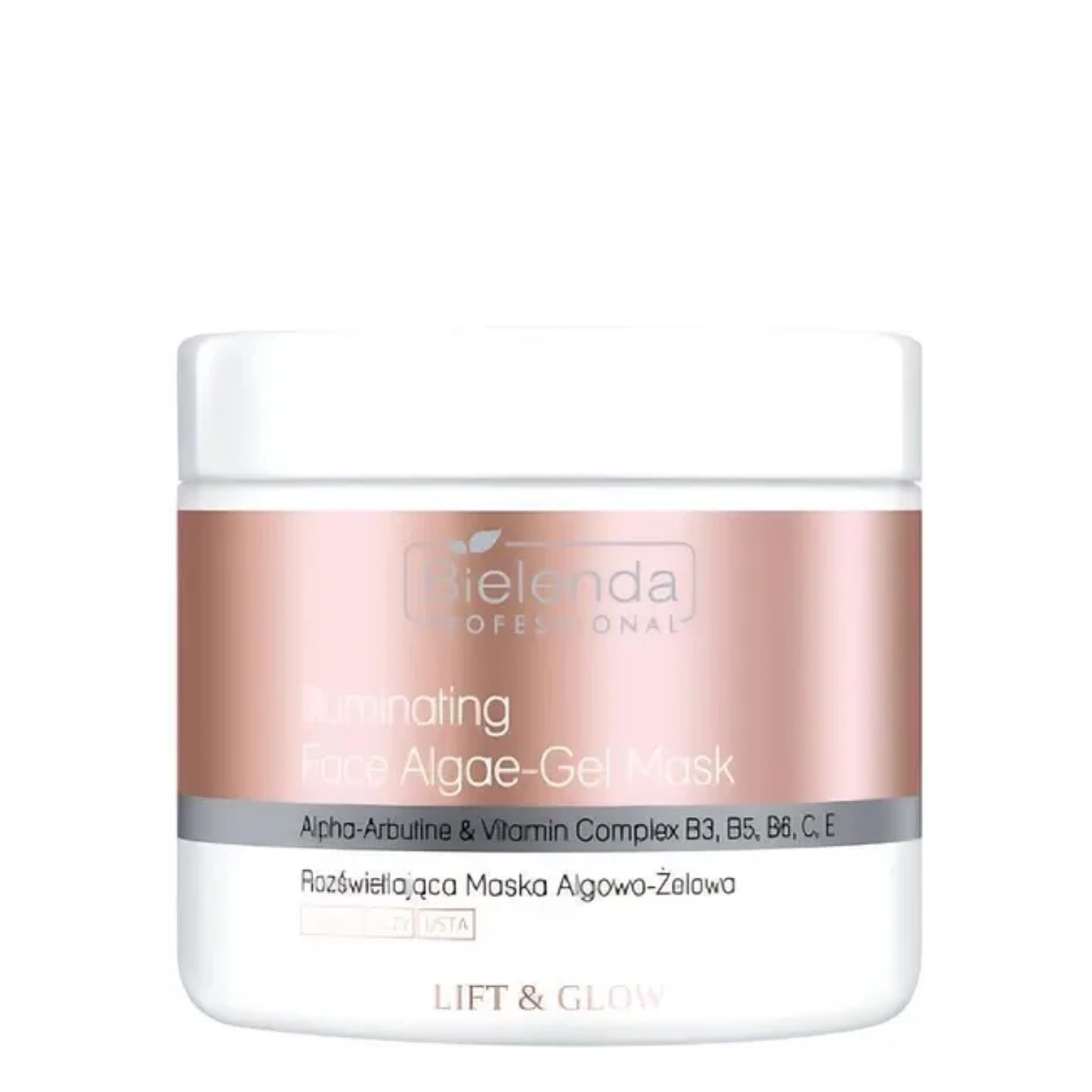 Bielenda Professional Lift&Glow Rozjaśniająca maska algowa 190 g