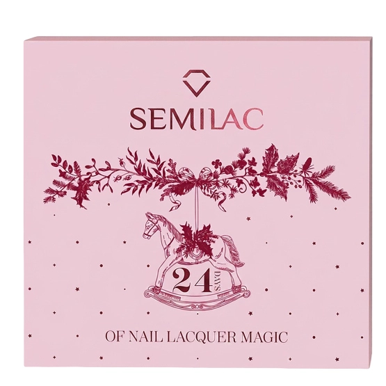 Semilac 24 days of Nail Lacquer Magic - Kalendarz Adwentowy 2026 
